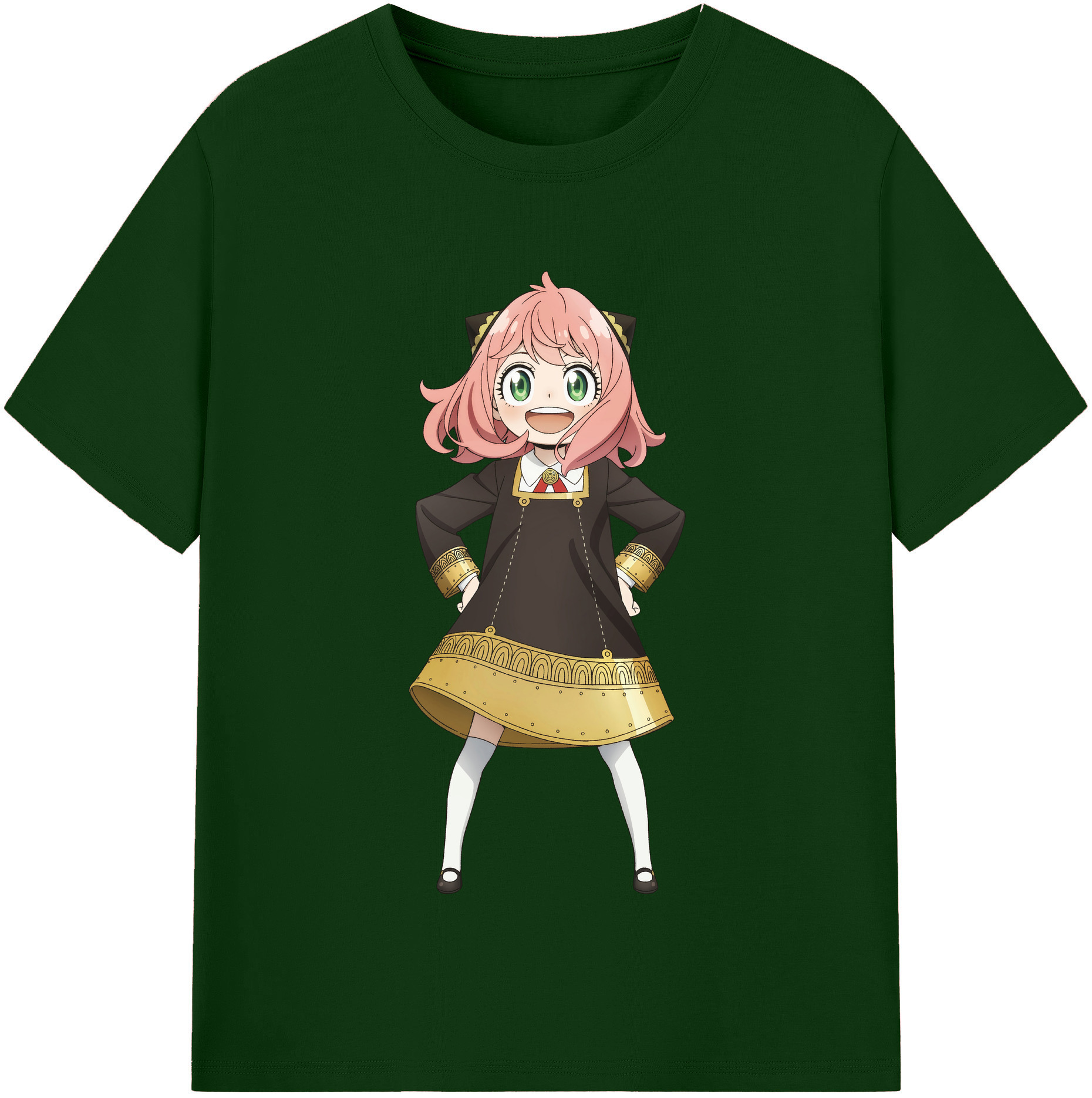 （画像用） SPY×FAMILY间谍家家酒 綿100％半袖Tシャツ（フロントプリント）
